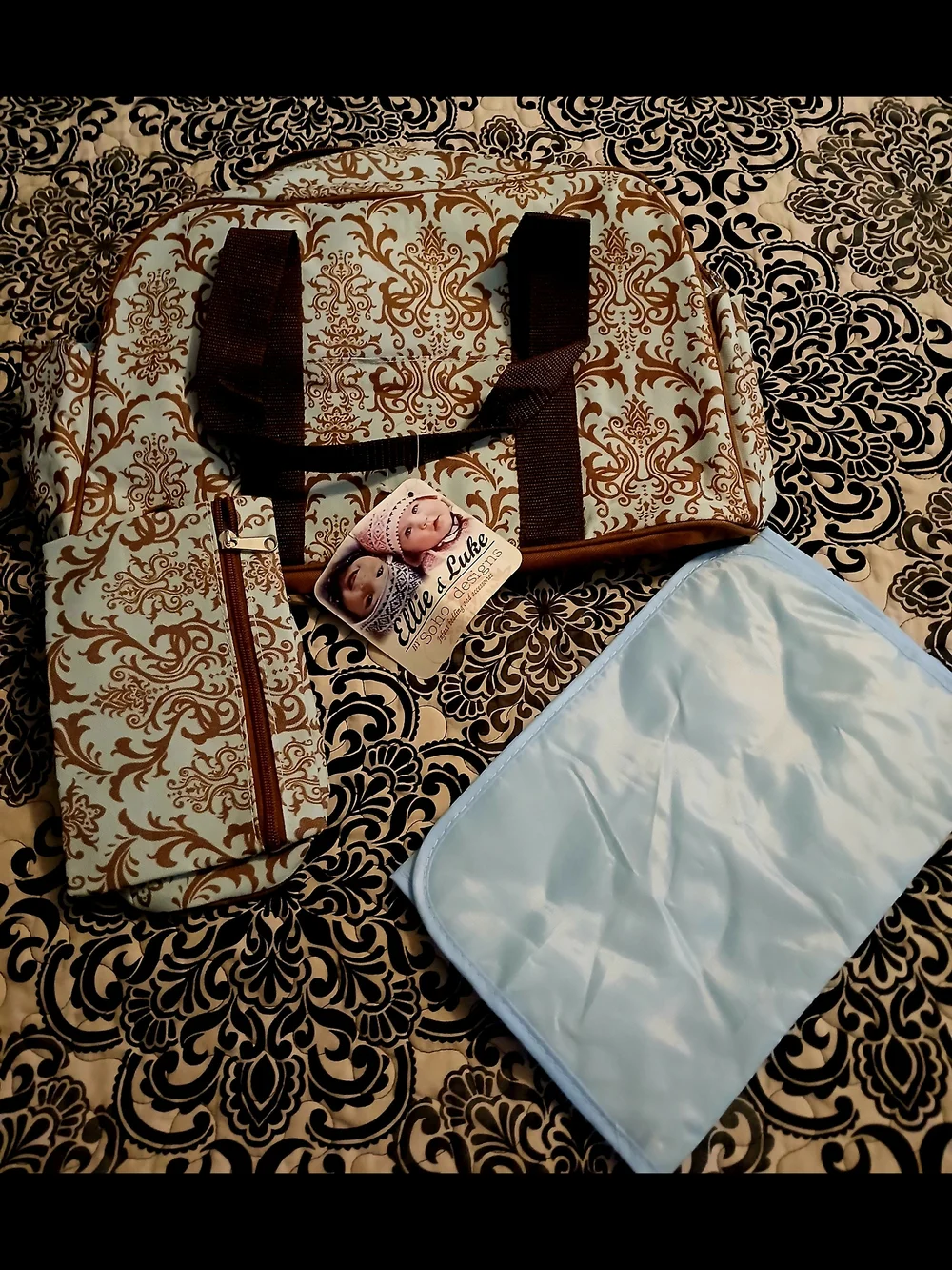 ELLIE&LUKE DIAPER BAG SET